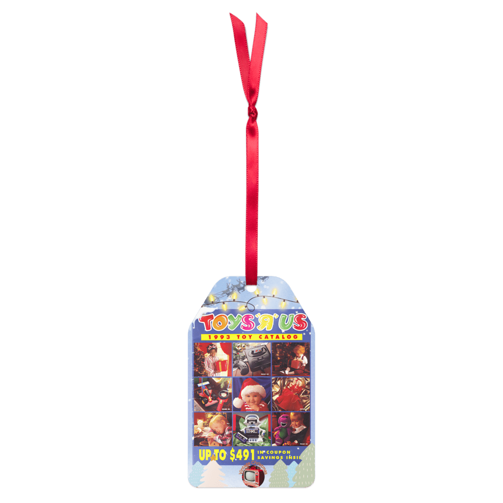 Vintage 1993 Toy Catalog Christmas Ornament - Tree Treasures