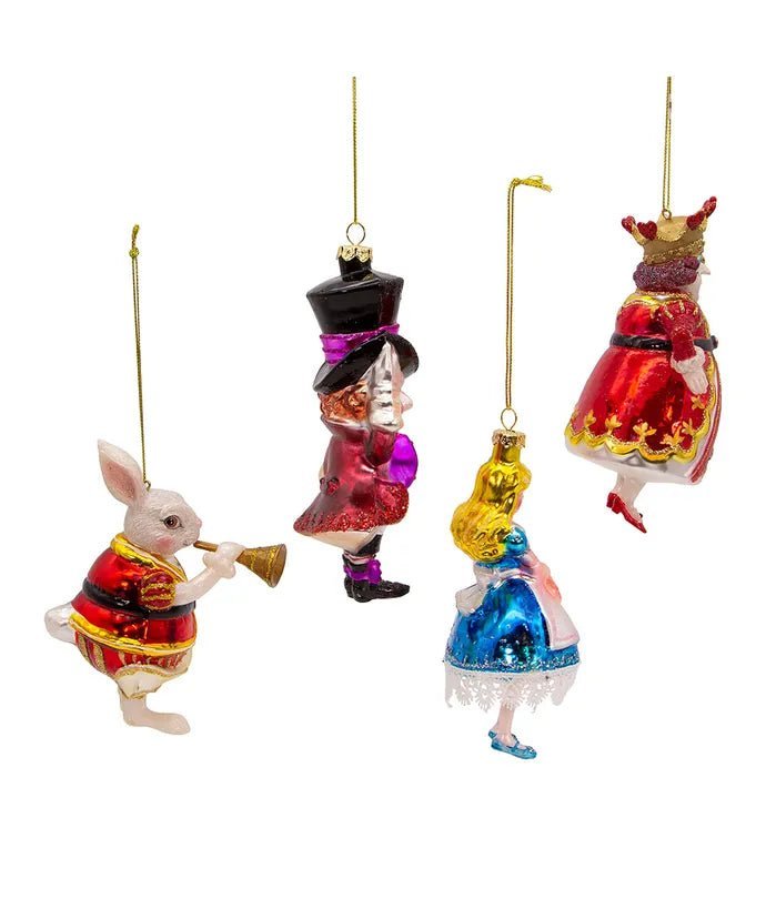Wonderland Glass Ornament Gift Set – 5"–5.5" – Noble Gems - Tree Treasures