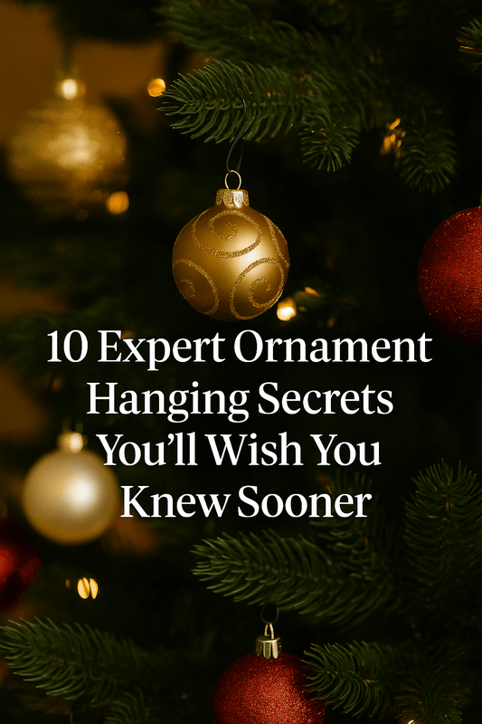 🎄 10 Expert Ornament Hanging Secrets You’ll Wish You Knew Sooner - Tree Treasures