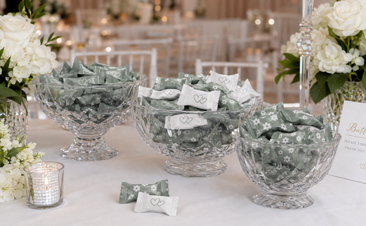 10 Creative Ways to Use Individually Wrapped Buttermints at Weddings, Parties & Events