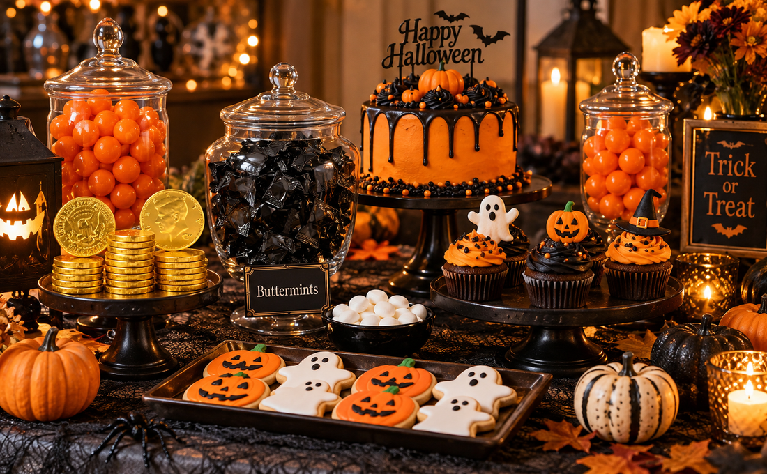 Halloween Treat Table Ideas 2026: Candy, Cookies & Décor