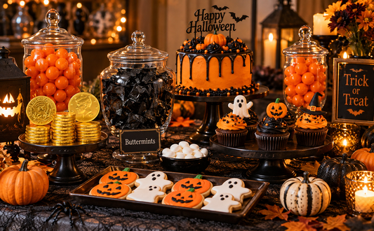Halloween Treat Table Ideas 2026: Candy, Cookies & Décor