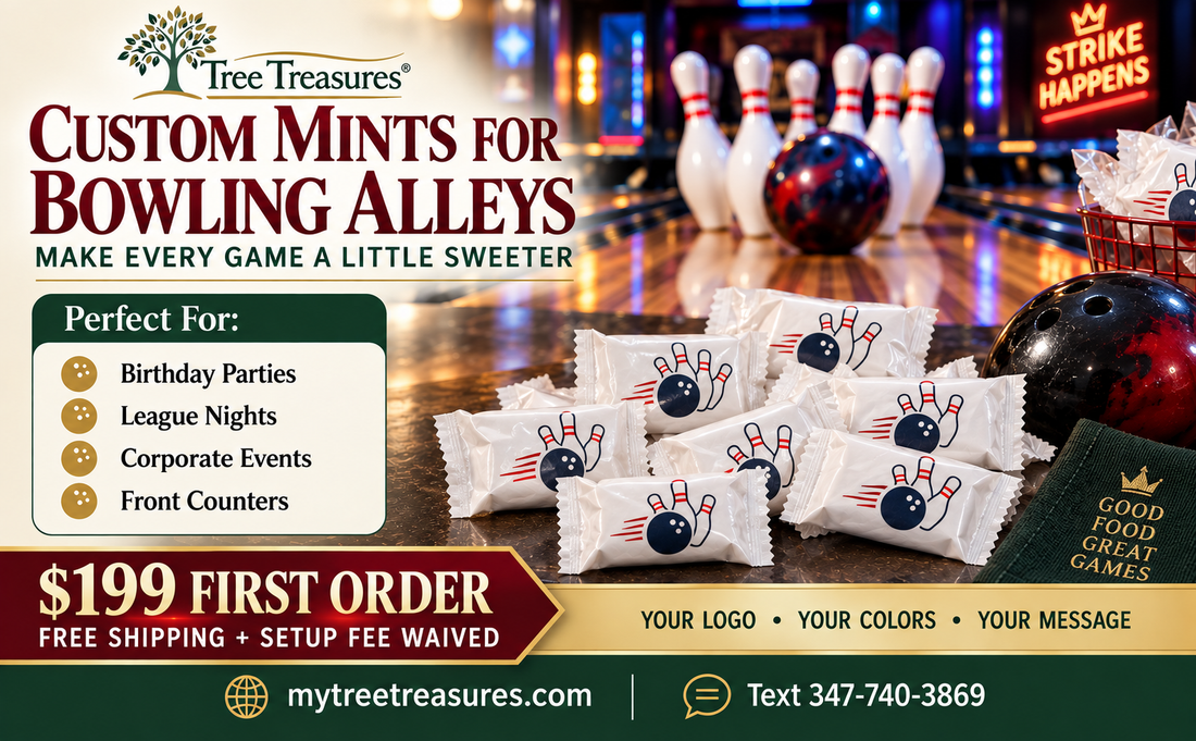Custom Mints for Bowling Alleys: Fun, Branded Favors for Every Game