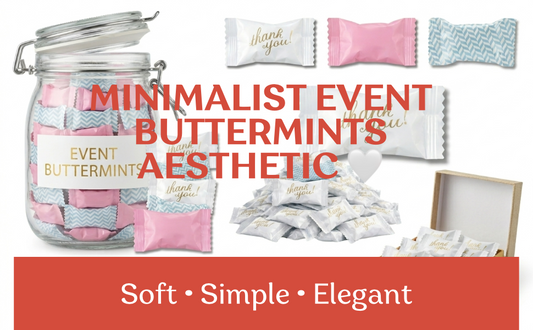 Minimalist Events Inspired by Buttermints Aesthetic