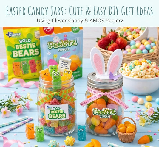Easter Candy Jars: Cute & Easy DIY Gift Ideas