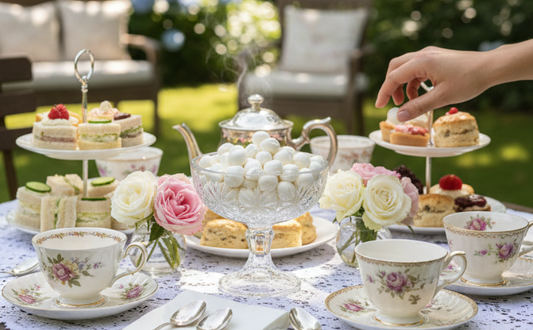 Tea Party Theme Party with Buttermints: A Sweet Finishing Touch