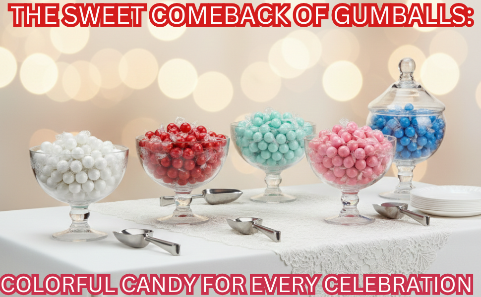 The Sweet Comeback of Gumballs: Colorful Candy for Every Celebration