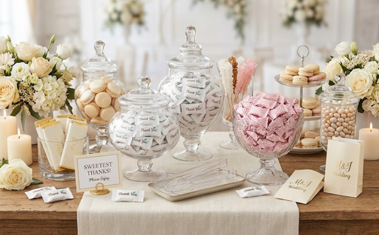 Wedding Candy Bar Ideas That Match Any Wedding Theme
