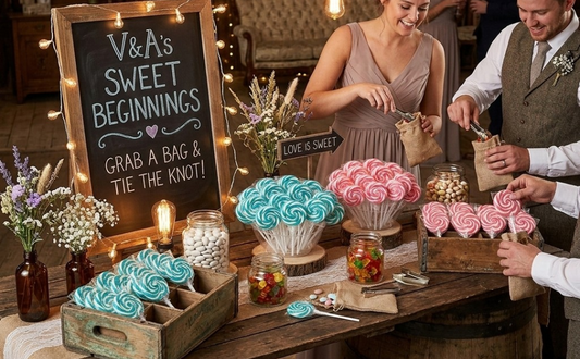 Rustic Wedding Candy Bar Inspiration
