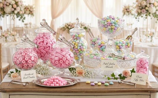 Wedding Candy Buffet Ideas for Elegant Receptions