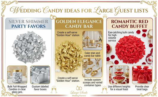 Wedding Candy Ideas for Large Guest Lists