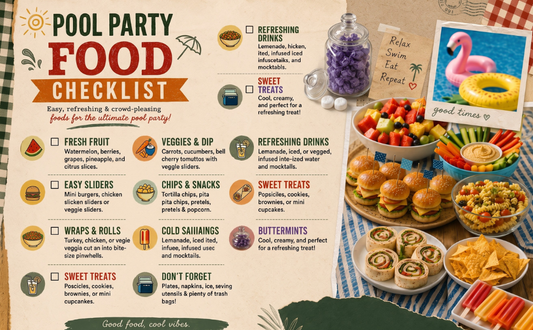 The Ultimate Pool Party Food Checklist