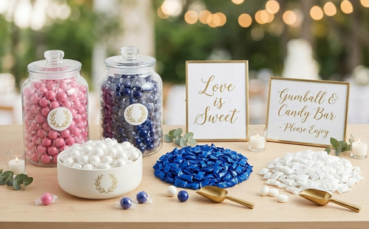 Modern Wedding Candy Display Ideas