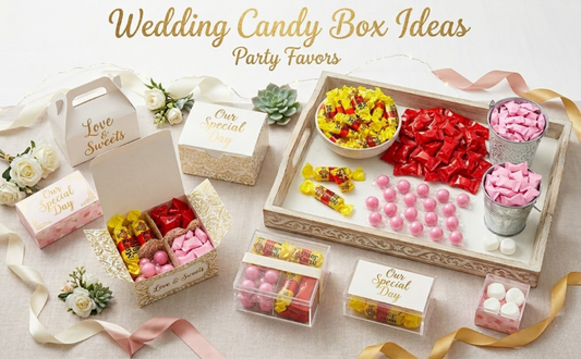 Wedding Candy Box Ideas for Party Favors