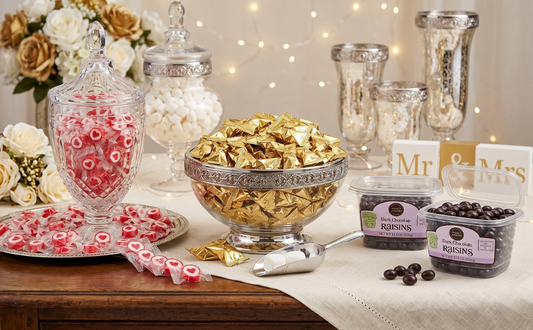 How to Set Up a Wedding Candy Buffet (Step-by-Step)