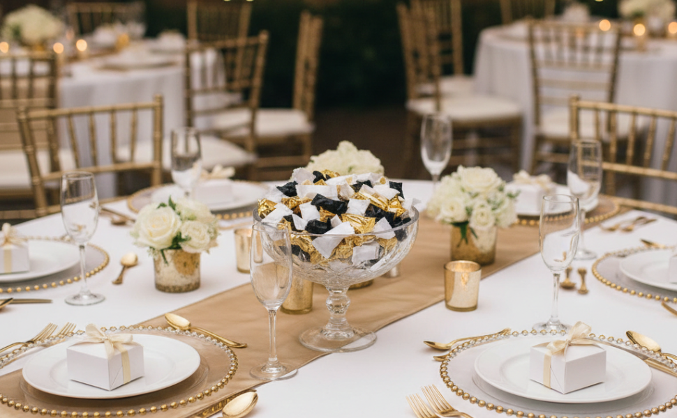Why Butter Mints Are the Perfect Reception Favor