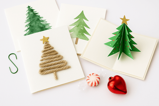 Christmas Tree Christmas Cards: The Perfect Blend of Holiday Charm & Creativity - Tree Treasures