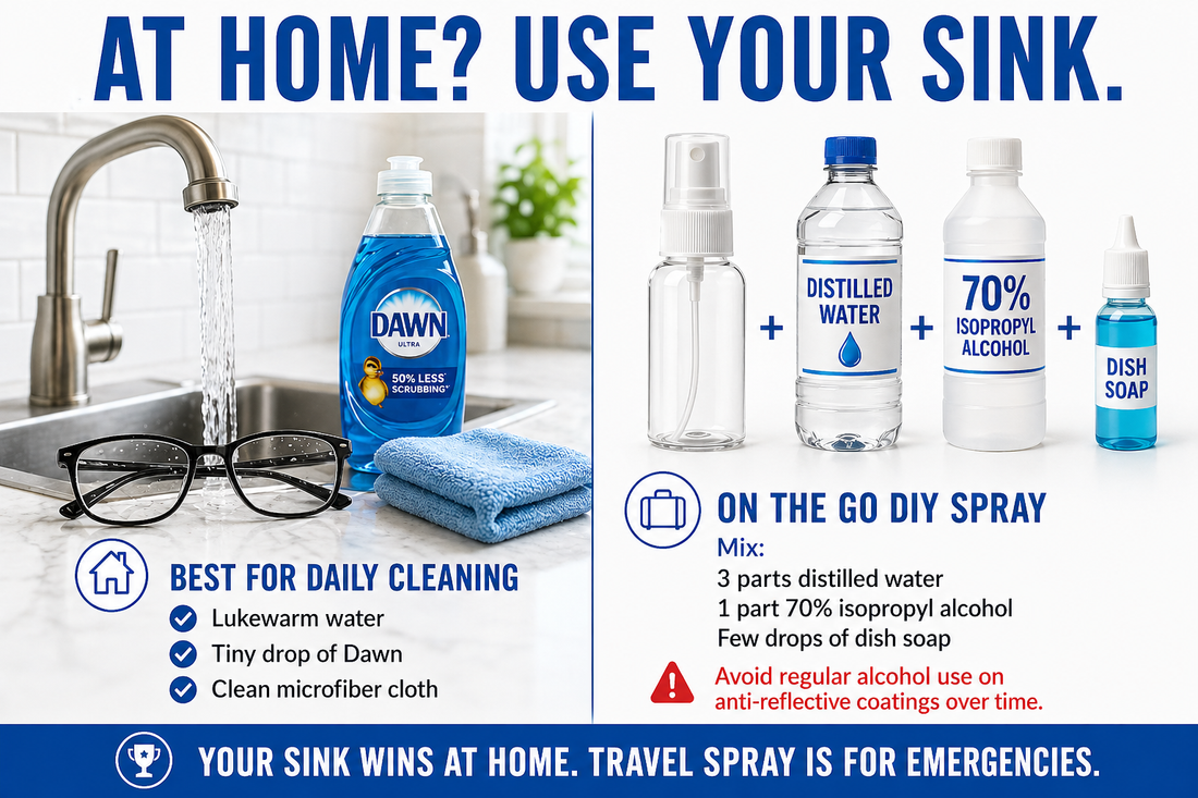 Is Glasses Cleaner Safe for Kids? What Parents Should Know Before Using Lens Spray
