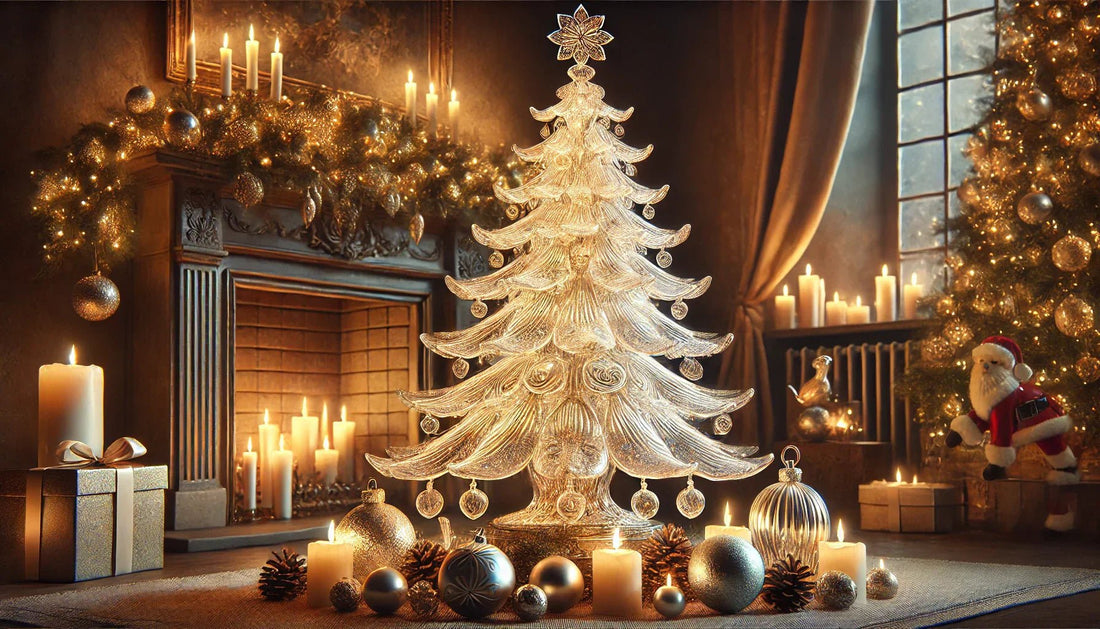 Glass Christmas Trees: Timeless Holiday Decor with Vintage Charm - Tree Treasures