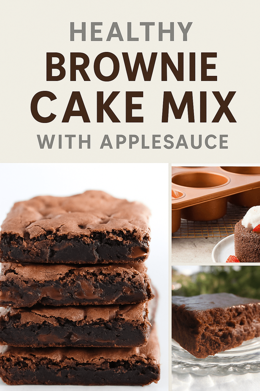 Healthier “Brownie Cake Mix” Recipe You’ll Want to Try - Tree Treasures