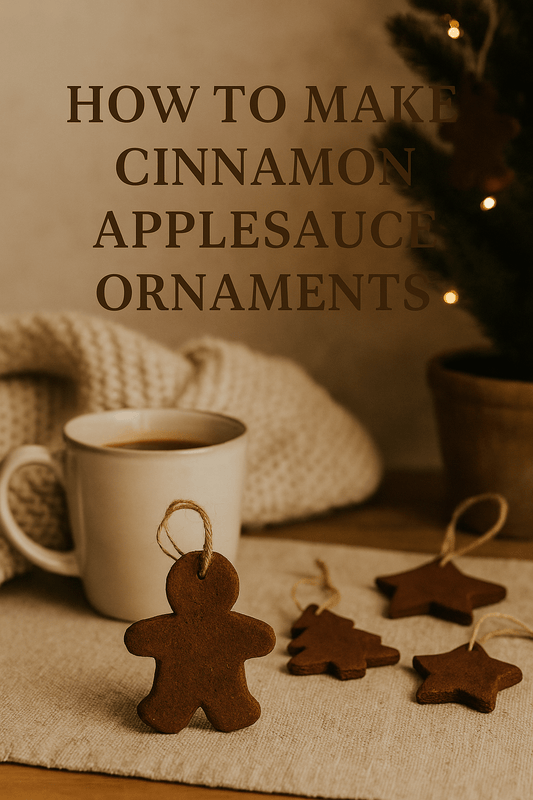 No-Bake Cinnamon Applesauce Ornaments – A Classic Christmas Craft for All Ages - Tree Treasures