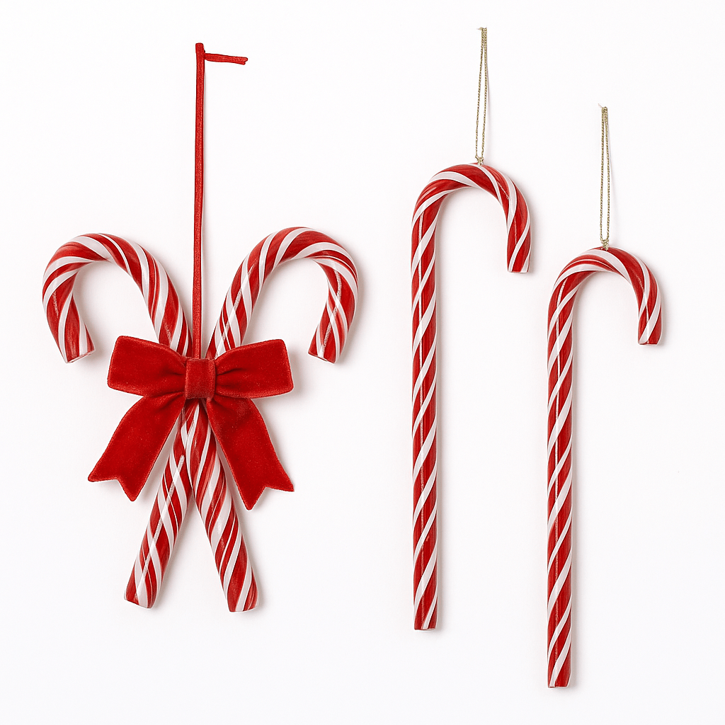 Sweeten Up Your Tree with Glass Candy Cane Christmas Ornaments - Tree Treasures
