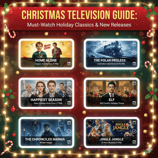 What’s on TV This Christmas? Your Holiday Viewing Guide - Tree Treasures