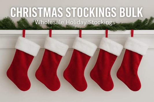 Where to Buy Christmas Stockings in Bulk for the Holidays - Tree Treasures