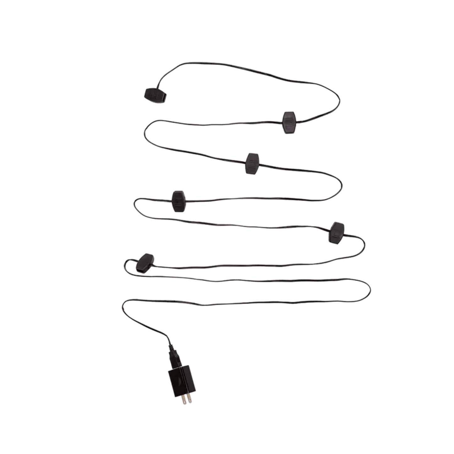 10' USB Power Extension Cord+™ with 12 Ports and Black Wire – Kurt Adler - Tree Treasures