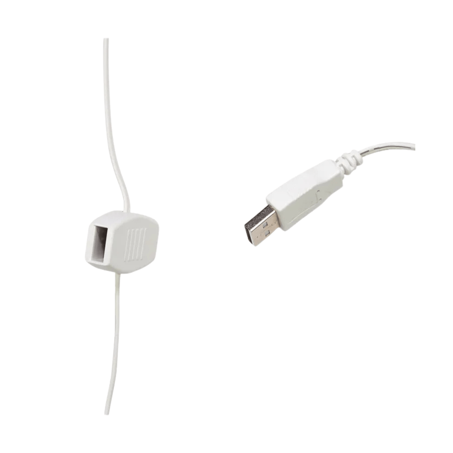 10' USB Power Extension Cord+™ with 12 Ports and White Wire – Kurt Adler - Tree Treasures