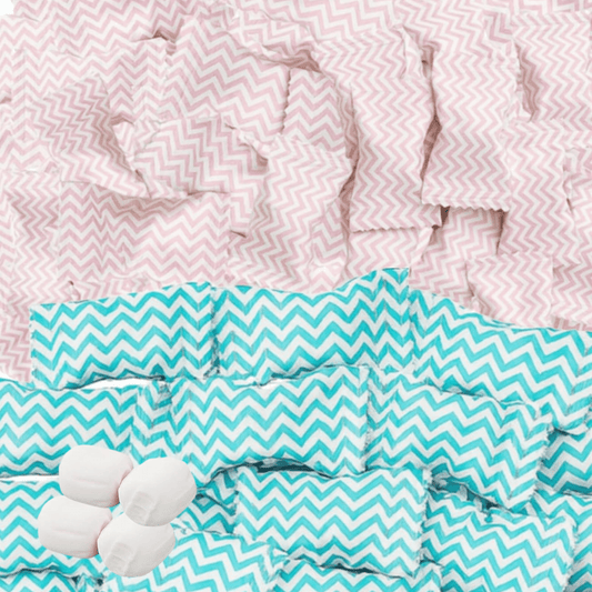 216ct Blue and Pink Candy Buttermints – Individually Wrapped Candy for Gender Reveal, Baby Shower Favors, Graduation, and Party Sweets - Tree Treasures