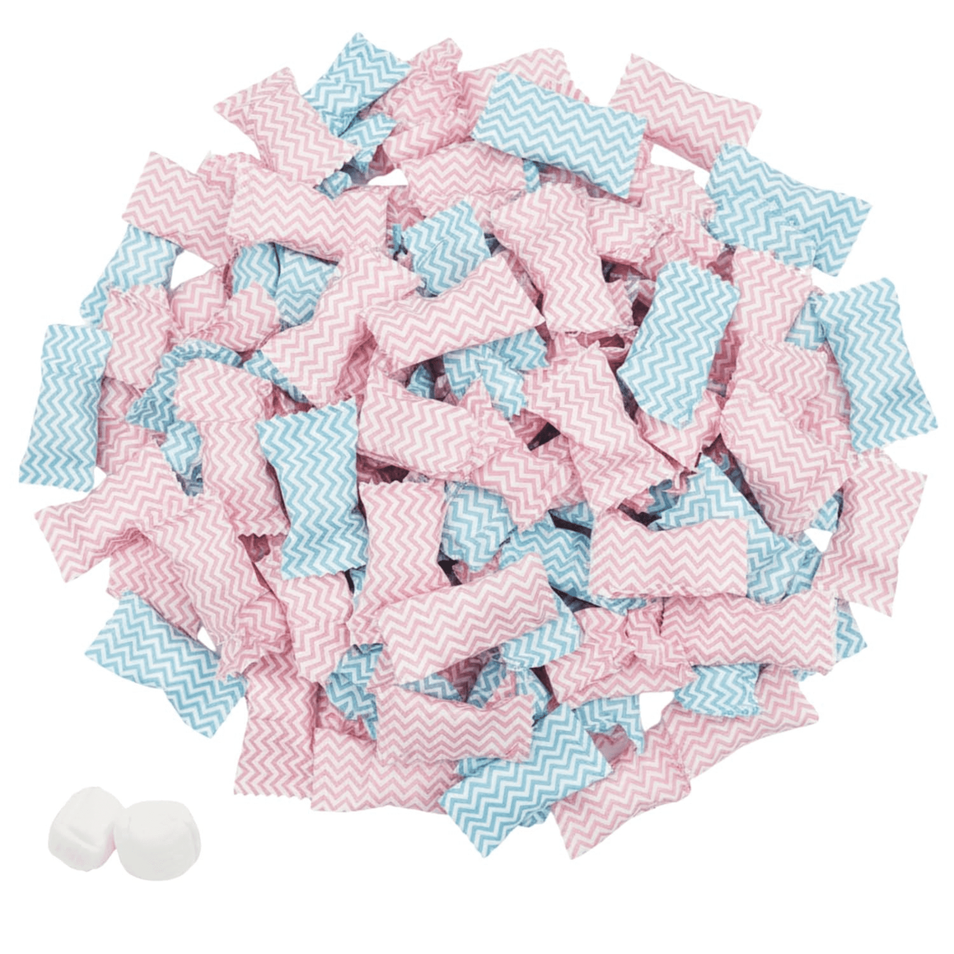 216ct Blue and Pink Candy Buttermints – Individually Wrapped Candy for Gender Reveal, Baby Shower Favors, Graduation, and Party Sweets - Tree Treasures