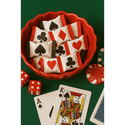 216ct Bulk Casino Buttermints – Individually Wrapped Mint Candy for Poker Nights, Casino Party Favors, Vegas Theme Decorations, Game Night Snacks, Graduation Candy Buffets, Bachelor Parties, Birthday Celebrations, and Event Table Treats - Tree Treasures