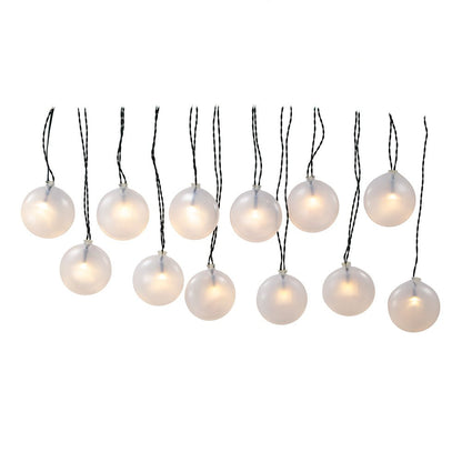 27.5 ft 12 Days of Christmas Vintage LED String Lights – Warm White, UL, Indoor/Outdoor - Tree Treasures