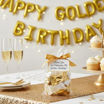 60ct White and Gold Buttermints Individually Wrapped Butter Mints Wedding Favors Baby Shower Party Candy Small Pack Thank You Gifts Elegant Formal Kosher