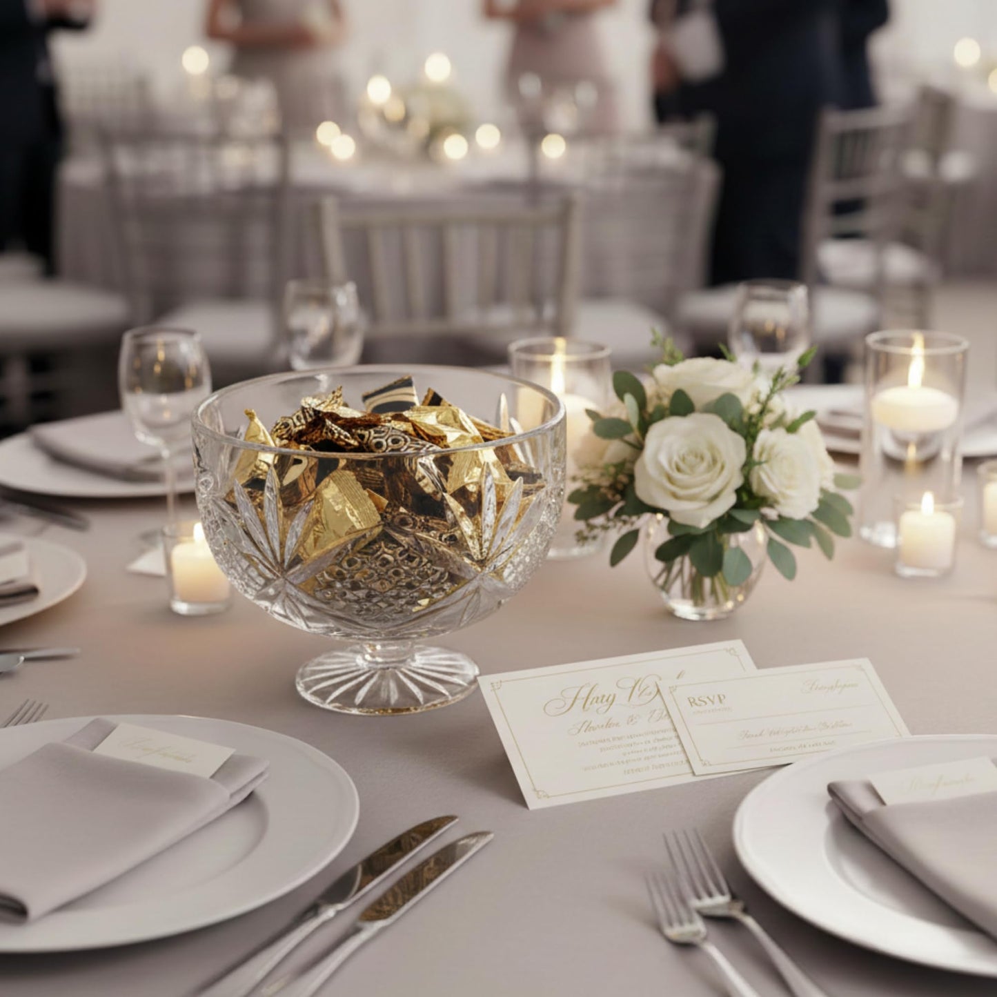 216ct Black & Gold Buttermints Individually Wrapped – Bulk Wedding Mints, Elegant Candy Buffet Favors for Parties, Corporate Events & New Year’s