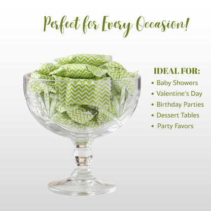 216ct Lime Green Buttermints Individually Wrapped – Bulk Soft Butter Mints for Spring Events, St. Patrick’s Day, Candy Buffets & Party Favors