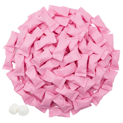 220ct Pink Buttermints Individually Wrapped – Bulk Soft Butter Mints for Weddings, Baby Showers, Bridal Parties, Candy Buffets & Party Favors