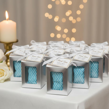 216ct Light Blue Buttermints Individually Wrapped – Bulk Soft Butter Mints for Baby Boy Showers, Beach Weddings & Ocean-Themed Candy Buffets