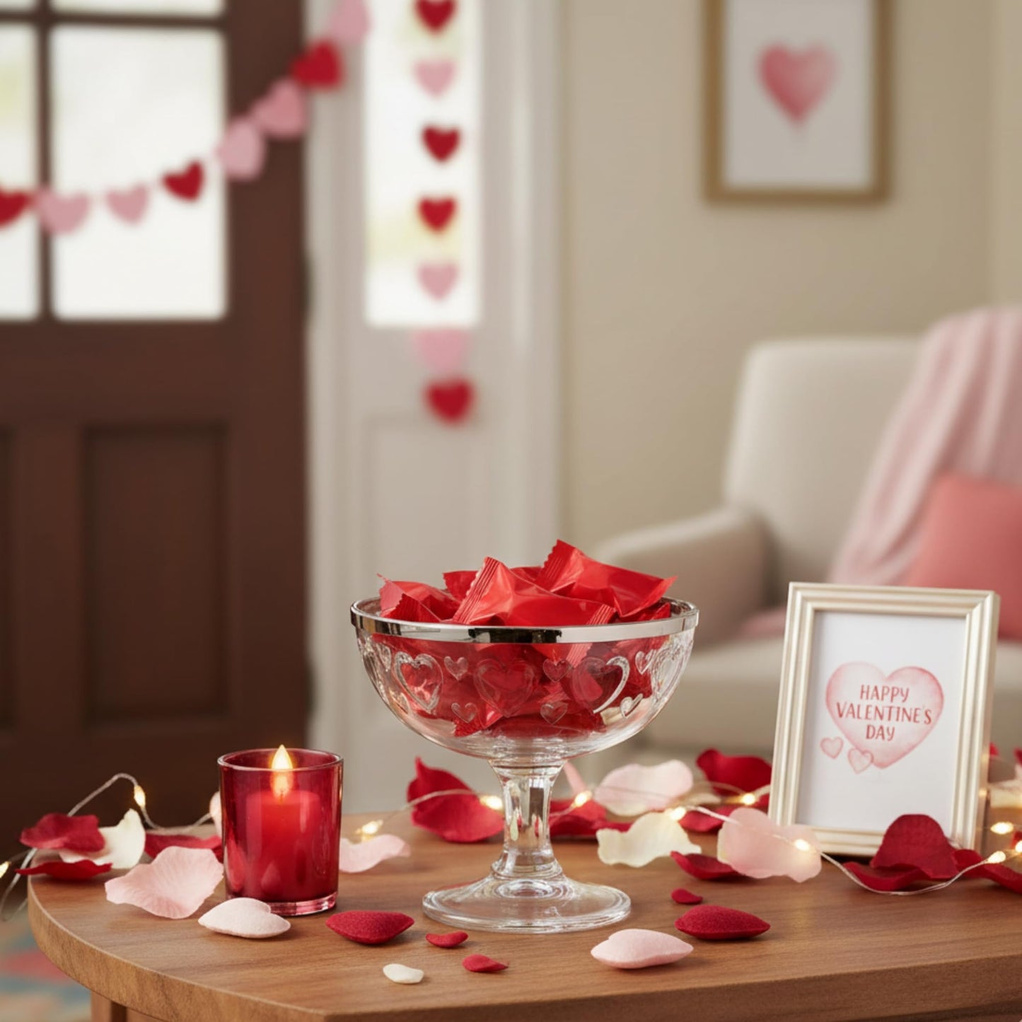 110ct Red Buttermints Individually Wrapped – Soft Dinner Mints Bulk for Valentine’s Day, Christmas, Weddings, Candy Buffets & Party Favors | Tree Treasures