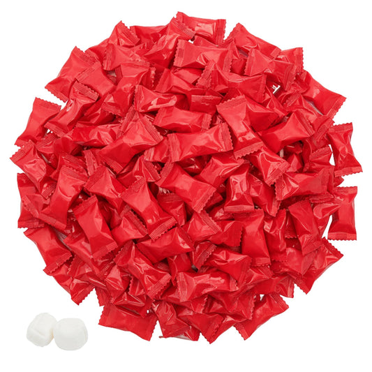110ct Red Buttermints Individually Wrapped – Soft Dinner Mints Bulk for Valentine’s Day, Christmas, Weddings, Candy Buffets & Party Favors | Tree Treasures