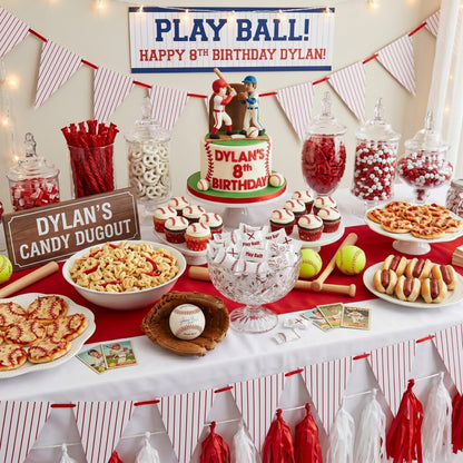 Baseball Butter Mints Individually Wrapped – Baseball Party Candy, Bulk Buttermints for Sports Birthday Parties, Team Banquets, Goodie Bags & Candy Buffets (110 or 220 Count)