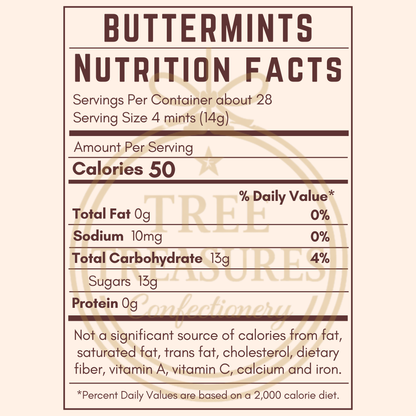500ct Gold Buttermints – Individually Wrapped Bulk Butter Mints for Weddings, Candy Buffets, Baby Showers, Bridal Showers & Party Favor Candy