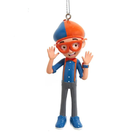 Kurt Adler Blippi™ Blow Mold Ornament, 3.5 Inches