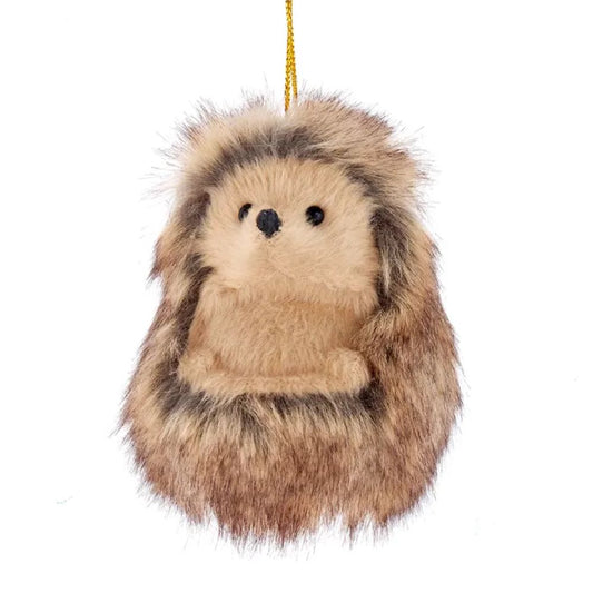 Kurt Adler Furry Hedgehog Ornament