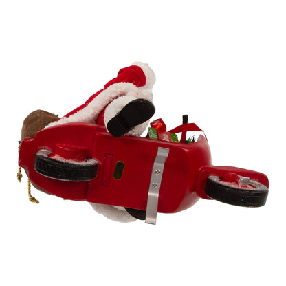 Kurt Adler Fabriché™ Santa On Scooter, 10 Inches