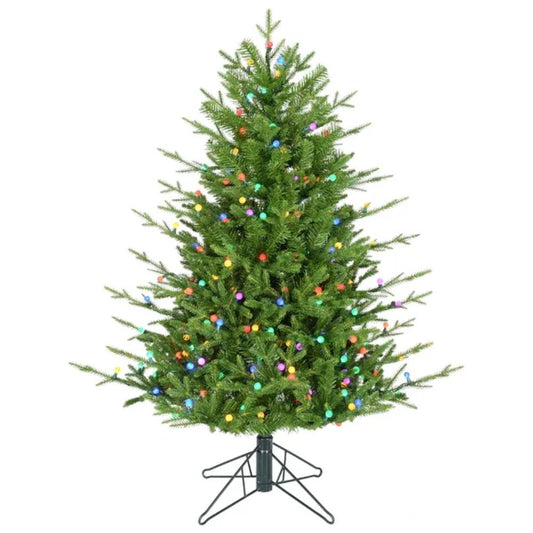 4-foot Pre-Lit Multicolored LED Timberland Tree by Kurt Adler