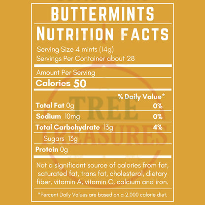 Yellow & White Buttermints 220ct – Individually Wrapped Butter Mints Bulk Candy for Lemon Baby Showers, Sunflower Weddings & Party Favors