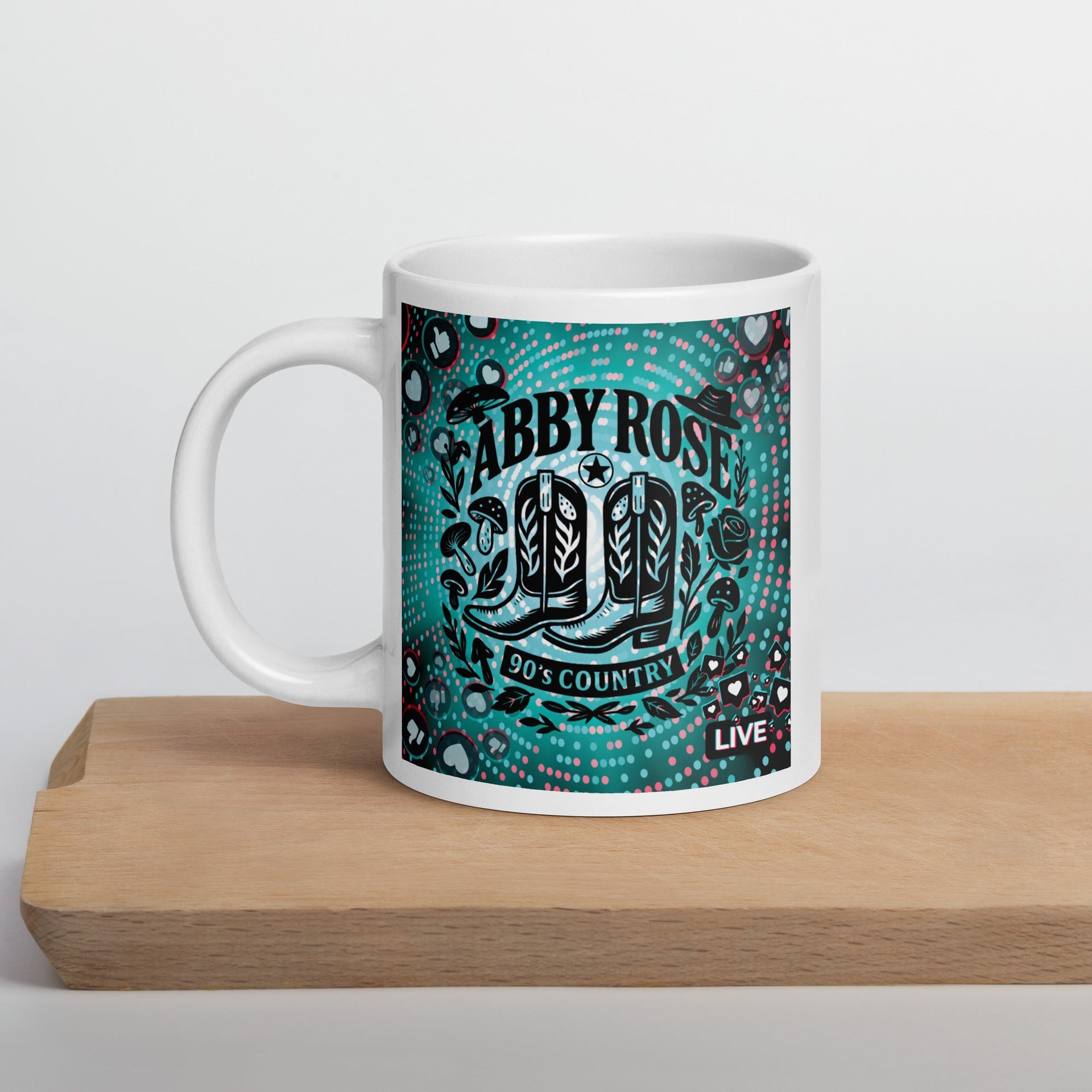Abby Rose 90's Country TikTok LIVE Mug – Tree Treasures