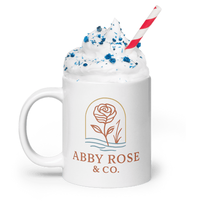 Abby Rose & Co. 20oz Ceramic Mug - Tree Treasures